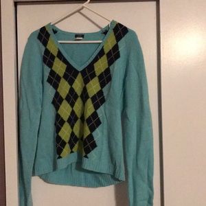 JCrew Argyle Sweater